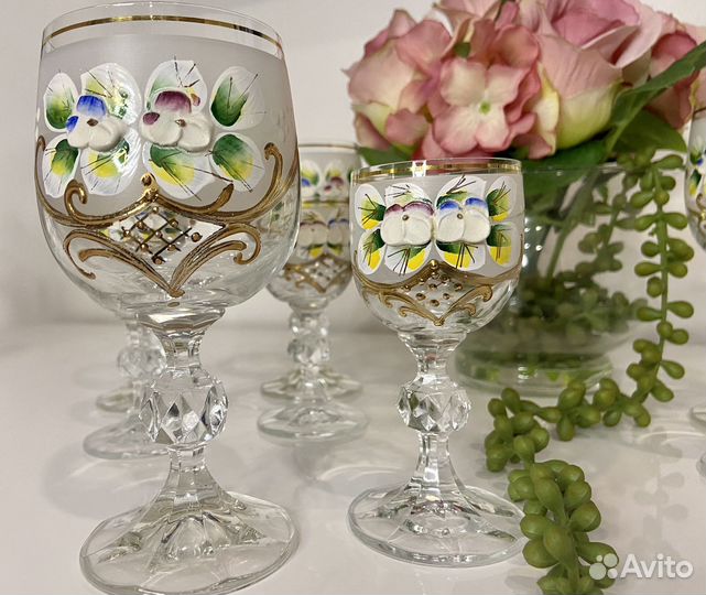 Набор фужеров Bohemia(Богемия)(Оригинал)