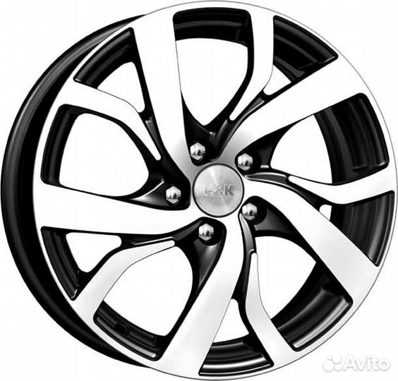 K&K Палермо : 6,5x16 5*114,3 Et:38 Dia:67,1 алмаз