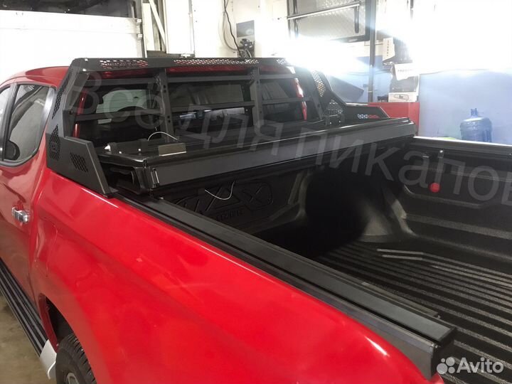 Крышка кузова на mitsubishi l200 четырёхсекционная