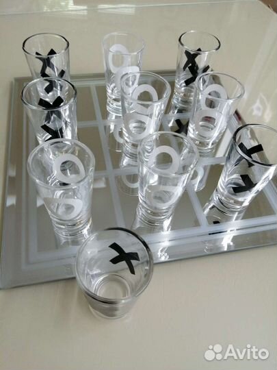 10 Стопок с игральной доской