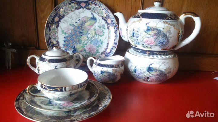 Фарфоровый чайный сервиз Япония винтаж