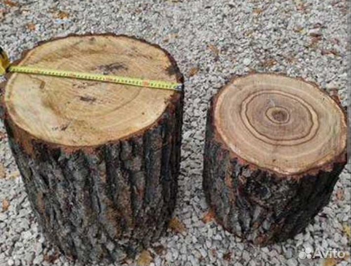 Дубовый пень для рубки мяса