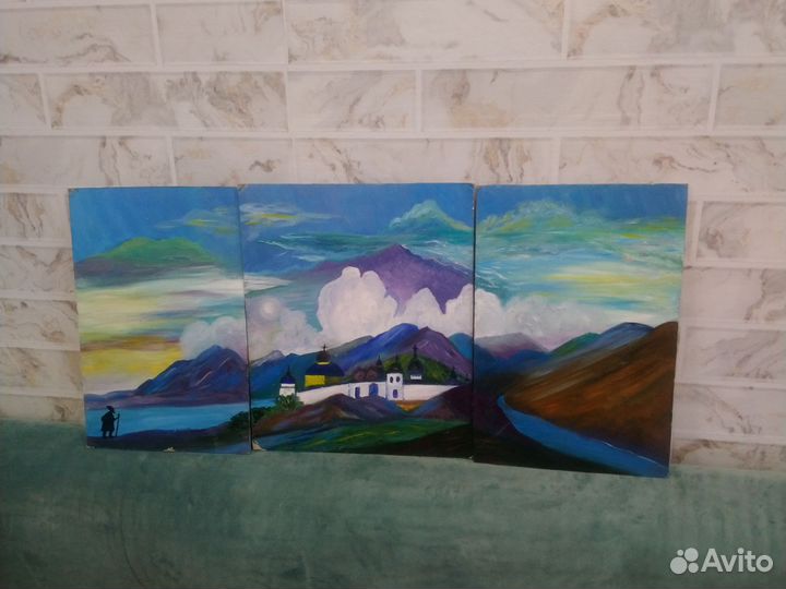 Картина маслом на холсте