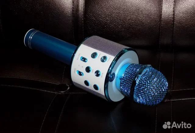 Караоке микрофон bluetooth мощный надёжный