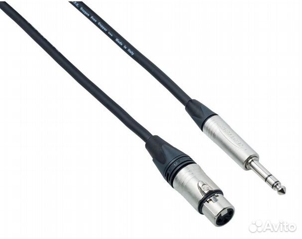 Кабель межблочный XLR-F-Jack Bespeco ncsma450 4.5