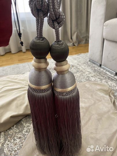 Новые теневые занавески и подхваты