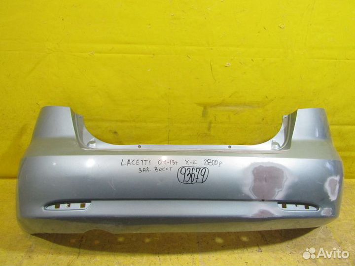 Бампер задний Chevrolet Lacetti 07-13г 93679