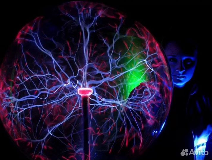 Светильник. Электростатический шар D-9см