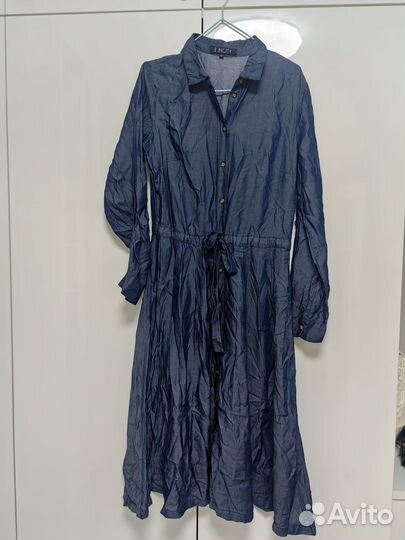 Платье джинсовое новое