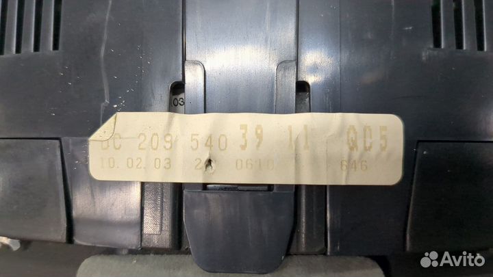 Щиток приборов Mercedes CLK W209, 2003