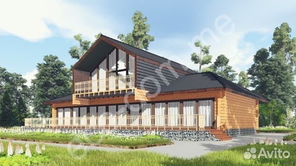Проект дома из бруса 12х11 № эд-29