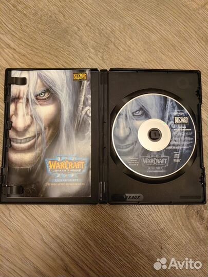 Warcraft 3 The Frozen Throne DVD