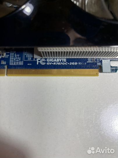 Видеокарта HD 7870 2gb