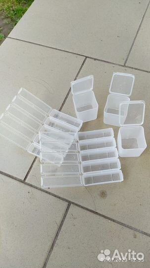 Коробочка для мелочей, прозрачный пластик