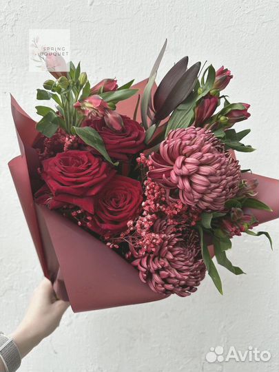 Букет из французских роз