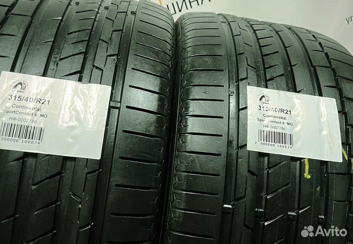 Continental SportContact 6 275/45 R21 94Y