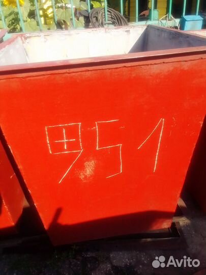 Мусорный контейнер металлический 2,5мм, Киселёвск