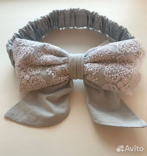 Бант для конверта на выписку новый