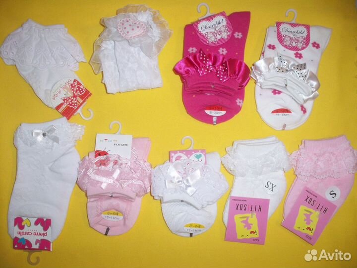 Носочки и колготки для девочек