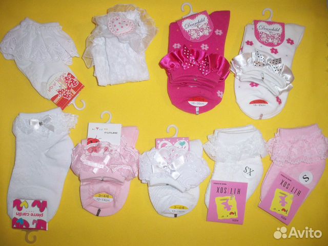 Носочки и колготки для девочек