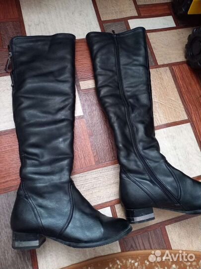 Сапоги ботфорты 39 40 размер
