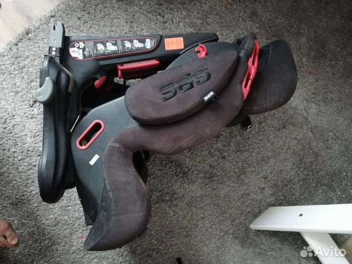 Детское автокресло 9 до 36 кг isofix бу