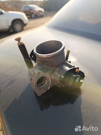 Дроссельная заслонка с датчиком Ланос