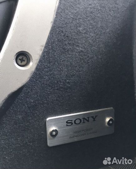 Сабвуфер sony xplod 1300