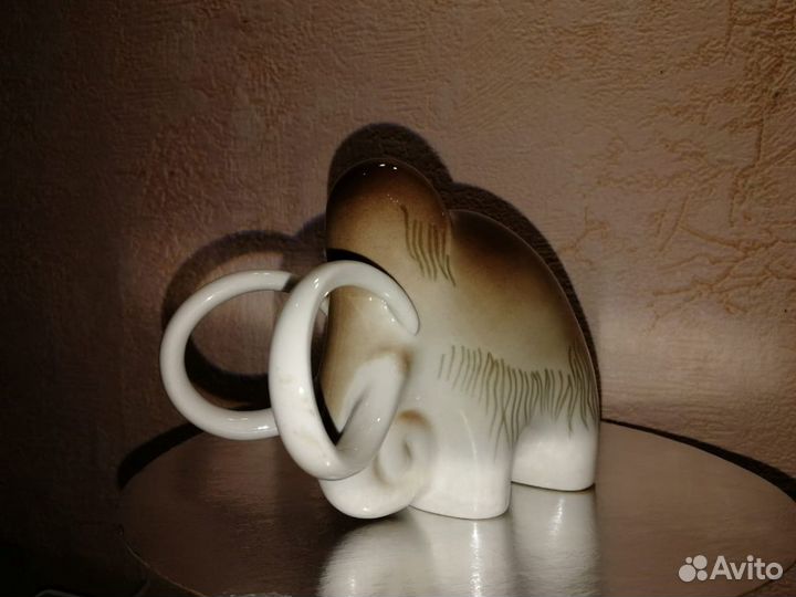 Мамонт лфз фарфор редкий СССР