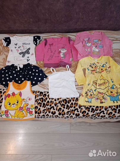 Вещи пакетом на девочку 86-92