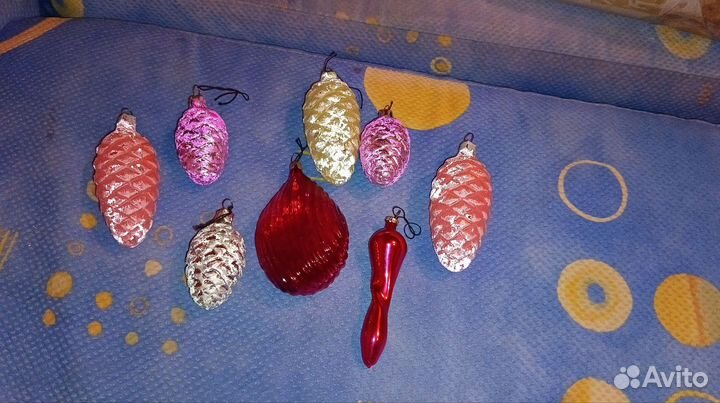 Елочные игрушки СССР