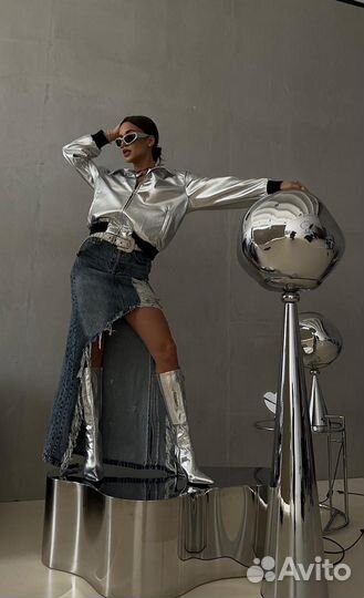 Джинсовая юбка