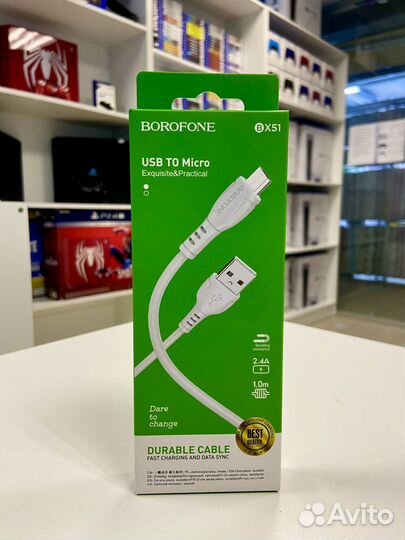 Кабель micro usb новый