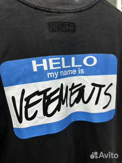 Vetements футболка