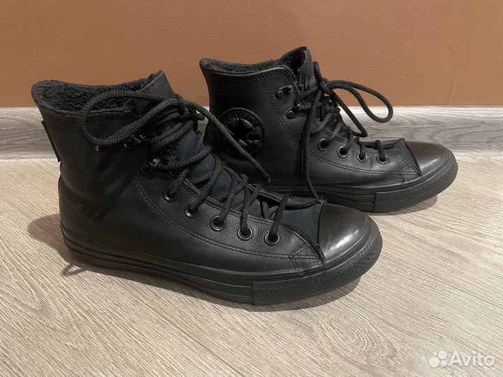 Converse Chuck Taylor All Star Leather, утепл
