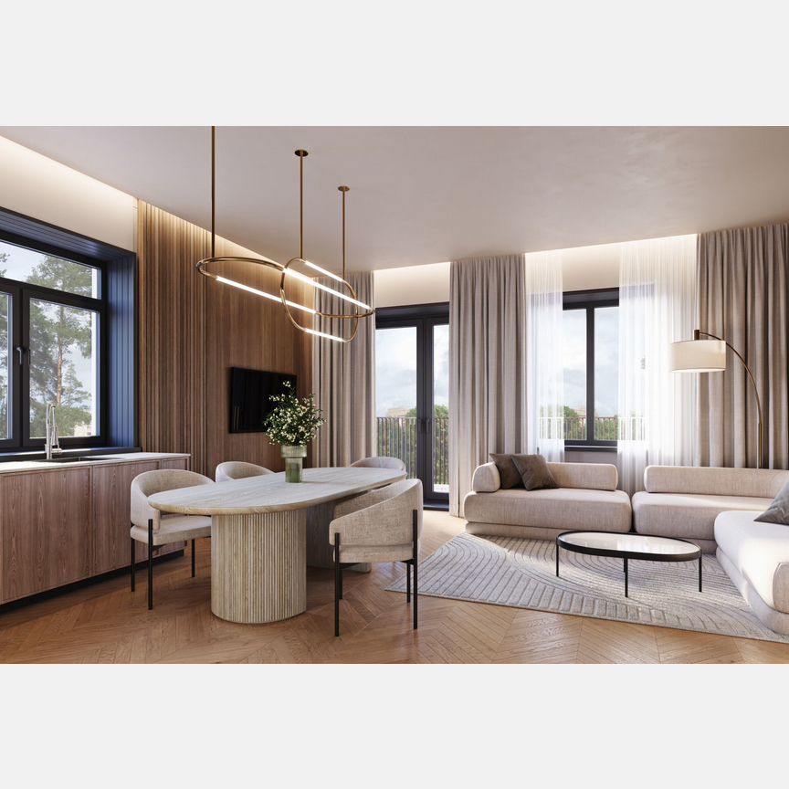 2-к. квартира, 65,1 м², 1/4 эт.