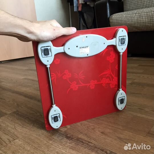 Весы напольные электронные scarlett sc 218