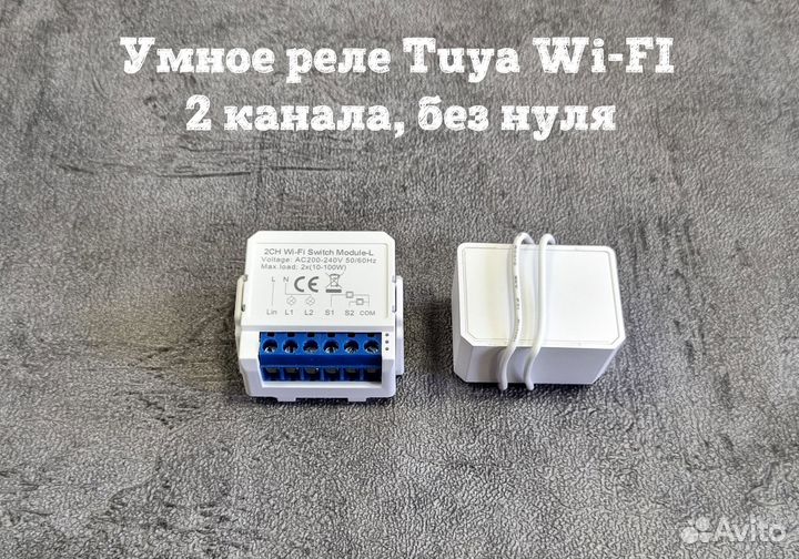 Умное реле Tuya, Zigbee, Wi-Fi, Module-L без нуля