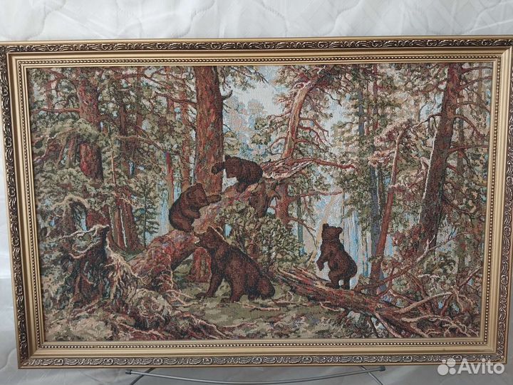 Картина в раме гобелен