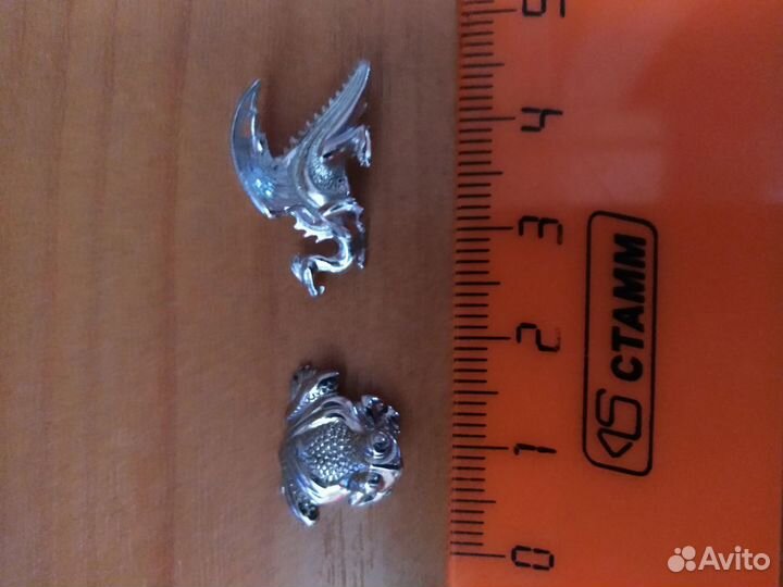 Фигурки животных из серебра