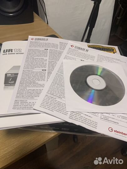 Внешняя звуковая карта steinberg ur12