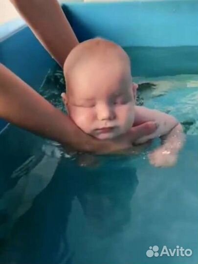 Грудничковое плавание, массаж