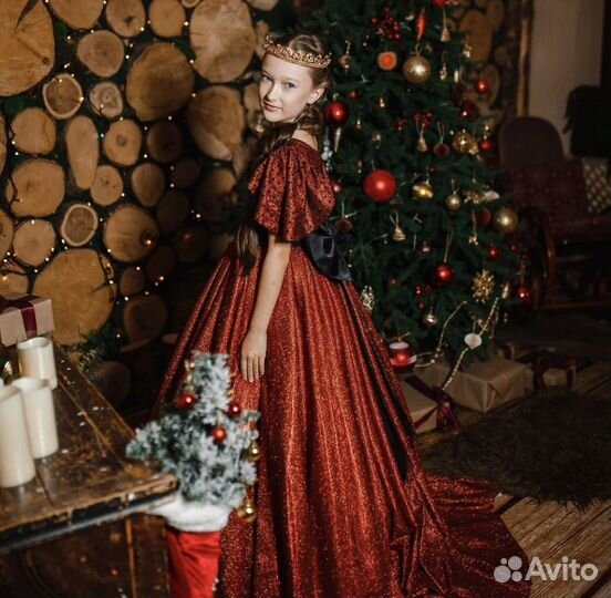 Детское нарядное платье