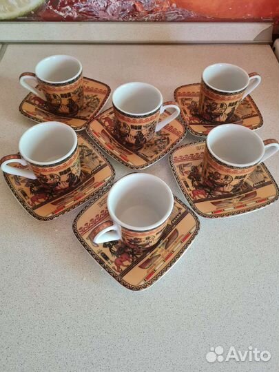 Сервиз новый кофейный