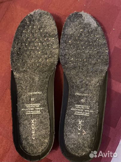 Зимние ботинки geox 35