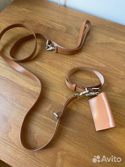 Кожаный комплект для собак