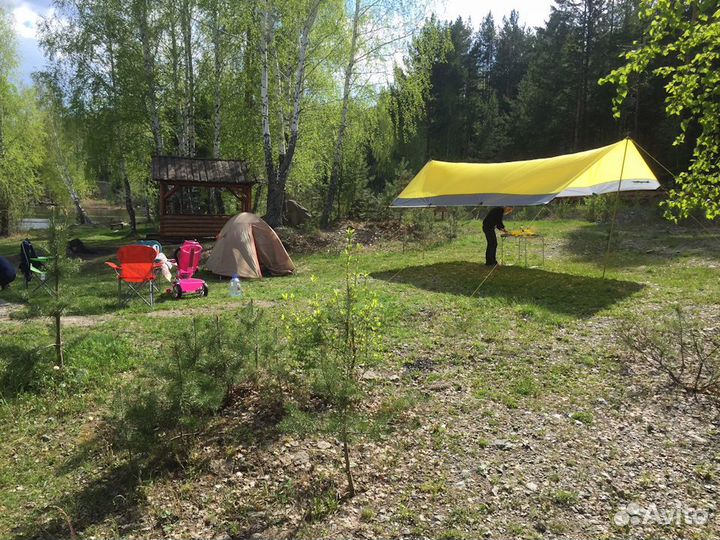 Тент туристический 4.6*6.4 м