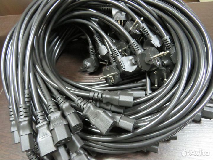 Кабель питания C13 Mining Edition 3х1.5мм 16А 1,5м