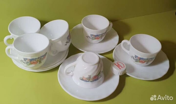 Кофейные чашки (новые) - 2х видов