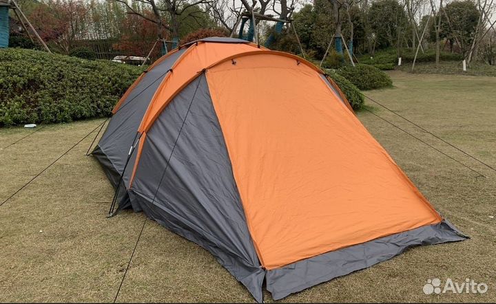 Палатка 2х местная с тамбуром YJ 005B